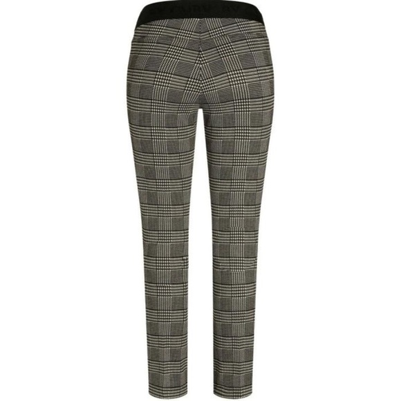Cambio black & white plaid slim fit Renee cigarette pants - size 6 - Picture 2 of 8